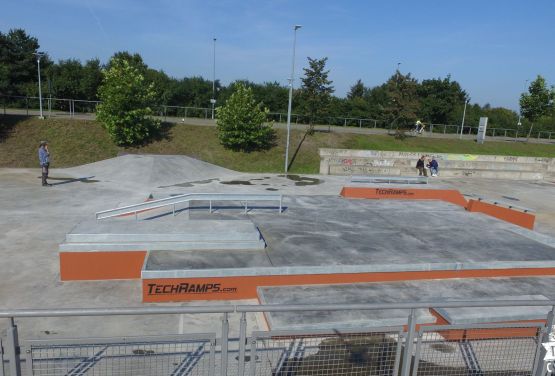 Skatepark beton- Gdańsk