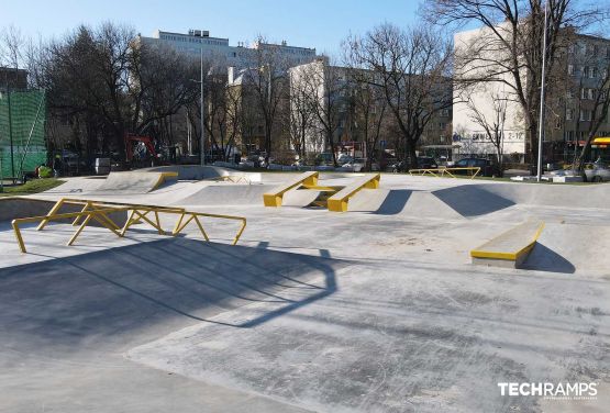 Skatepark de hormigón