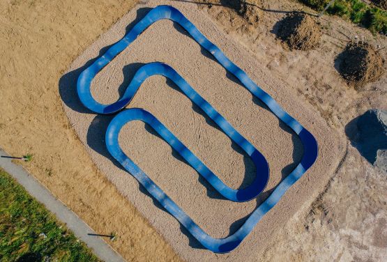 pumptrack bicycle track