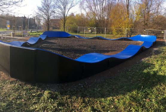 Modular composite Pumptrack in Cracow