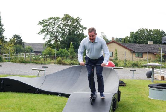 Pump track in Denmark for every age group