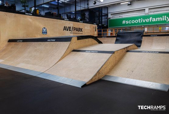 skatepark cubierto varsovia