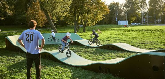 tor rowerowy typu pumptrack