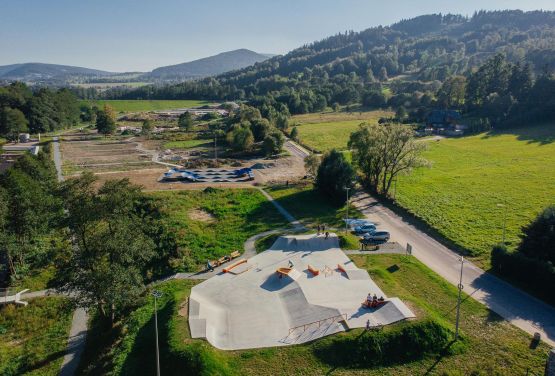 tor rowerowy typu pumptrack