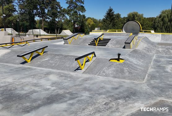 Skatepark & pumptrack betonowy w Mińsku Mazowieckim