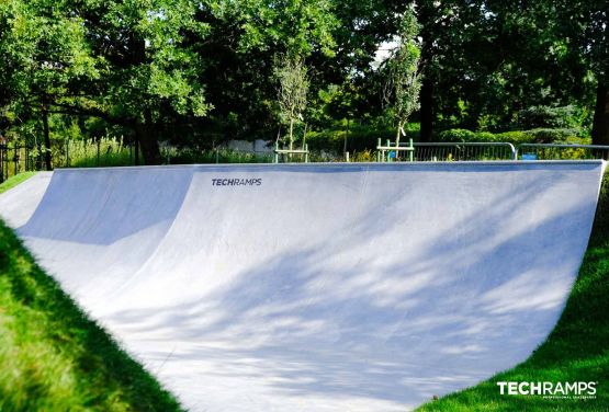 Skatepark en béton