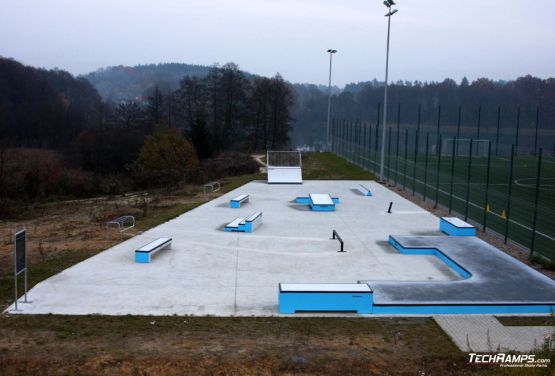 Vista del skatepark Torzym