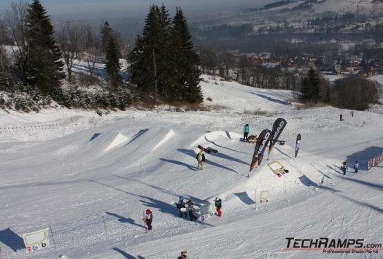 Snowpark - snowboarding en Witów