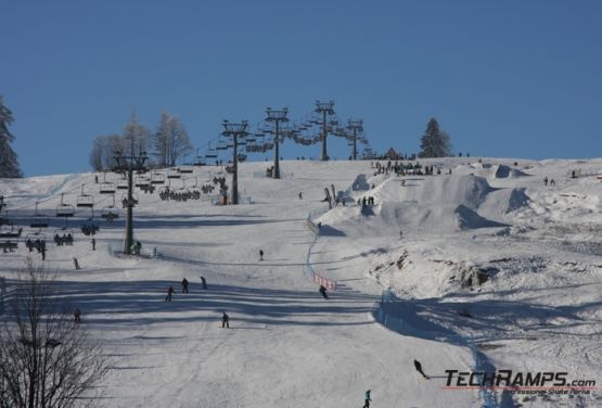 Snowpark en Witów - extracto