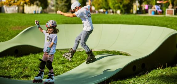 tor rowerowy typu pumptrack